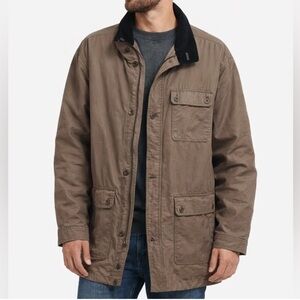 Cutter & Buck Men’s Quilted Lined Chore Barn Work Coat Sz 3XT Mid Length Warm